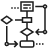 Flow-chart icon